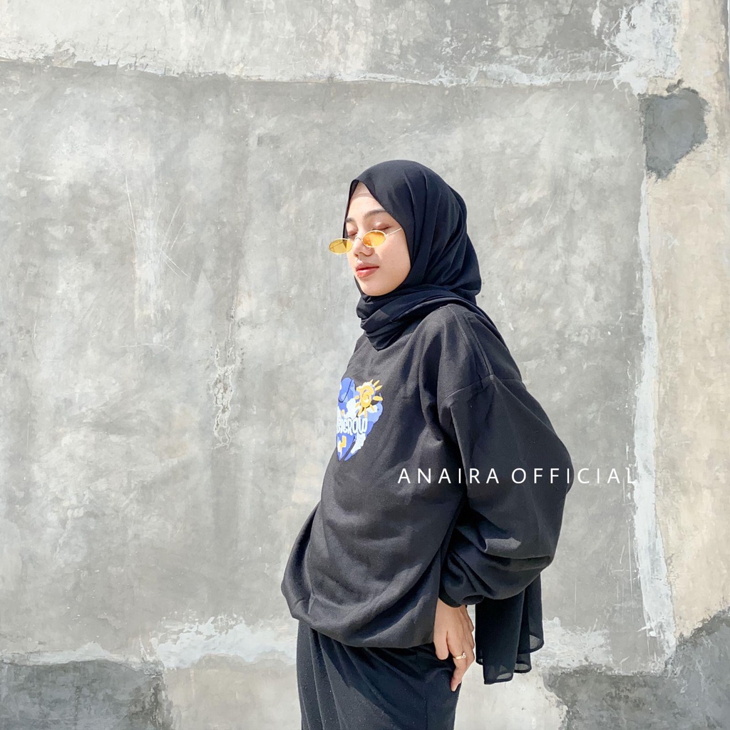 MSICROW SWEATER OVERSIZE WANITA SWITER CREWNECK