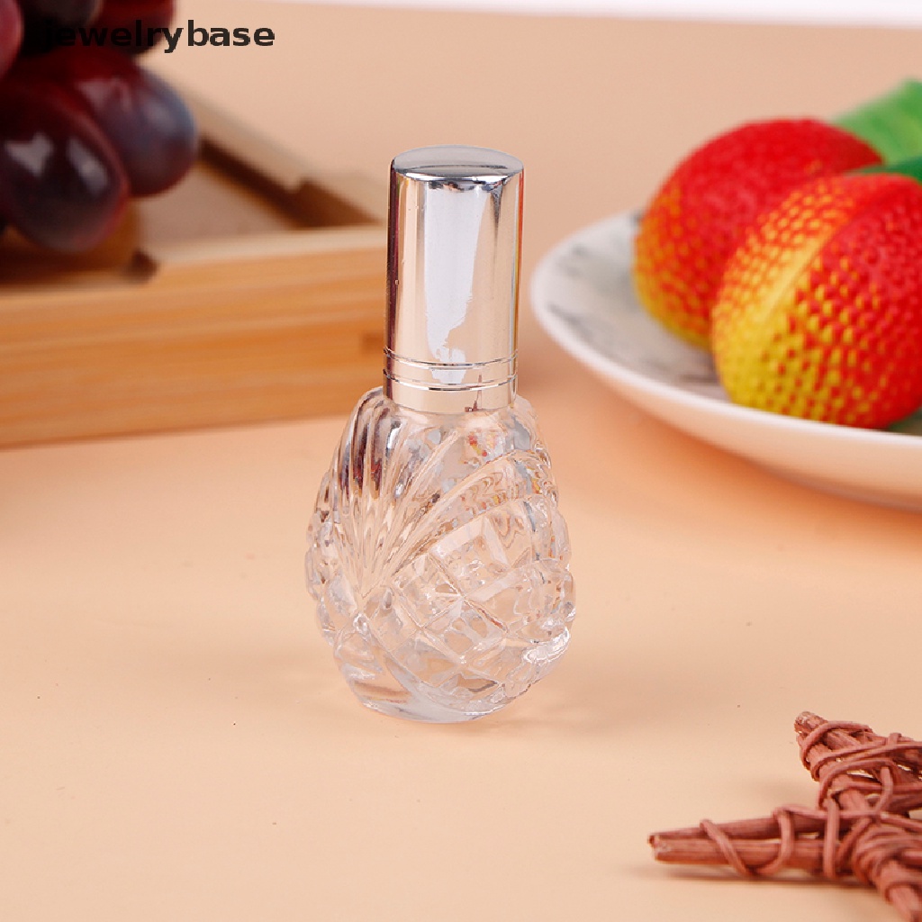 1x15ml Botol Kaca Kosong Semprot Parfum Cologne Isi Ulang Untuk Travel