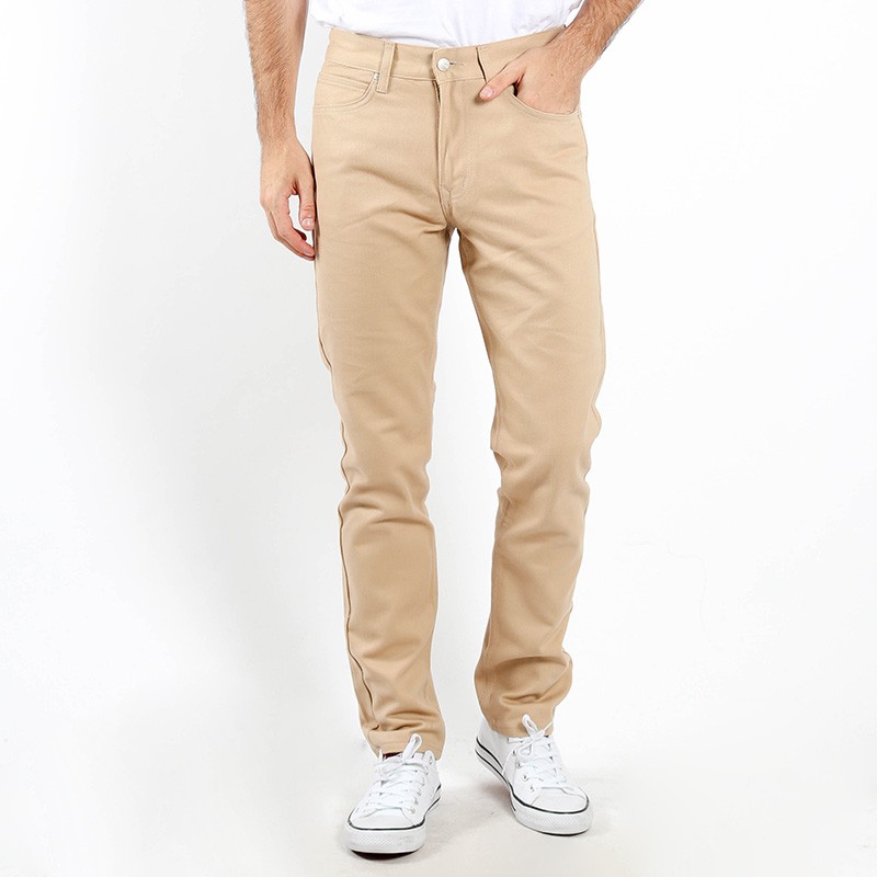  Edwin  Celana  Chinos Milan 018 Regular Fit Pria Panjang 