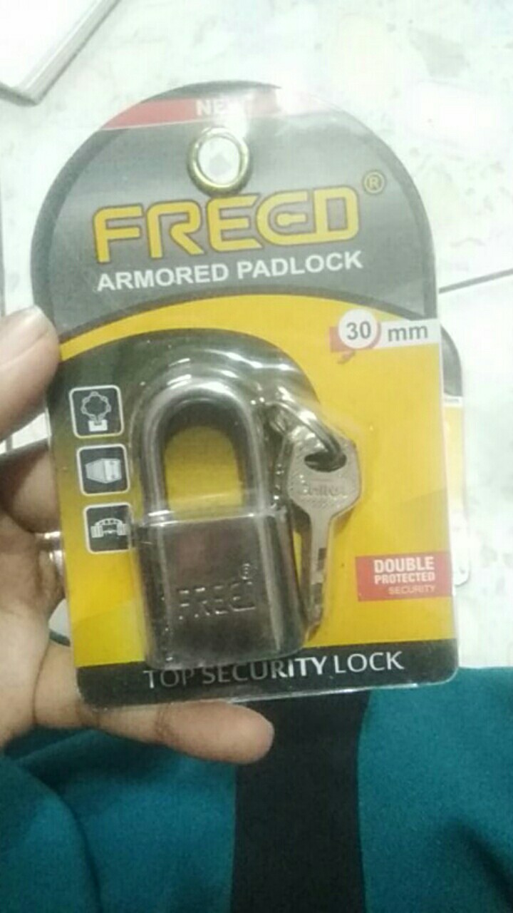 Gembok Nekel 30 Mm Freed Leher Pendek