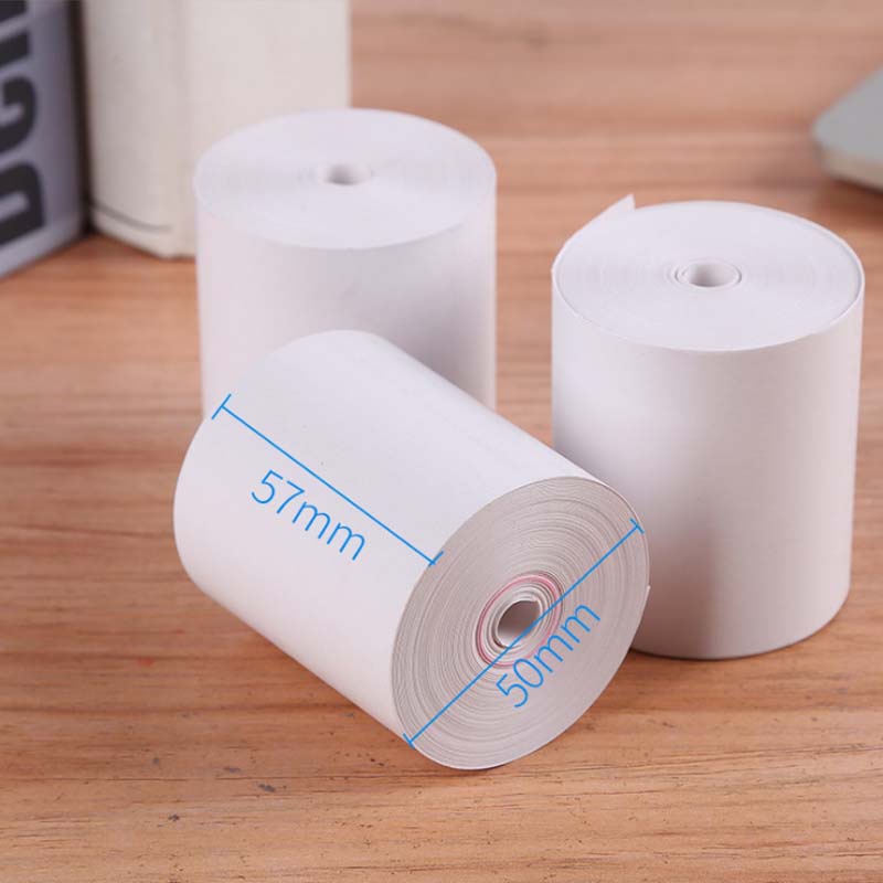

lkjj SMARTCOM ~ 58 X 40 MM Kertas Struck Printer Thermal TEBAL 58x40mm ISI 10 Roll