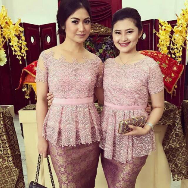  Kebaya Wisuda Peplum Pita Shopee Indonesia