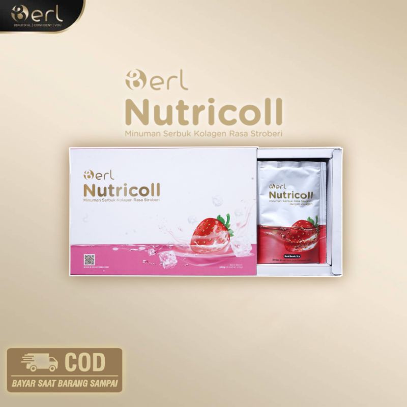 

B ERL Nutricoll Minuman Serbuk Kolagen Rasa Stroberi