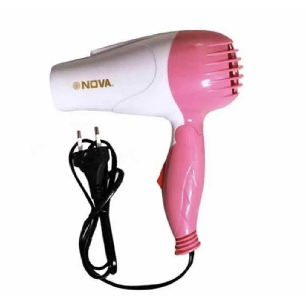 Nova Hair Dryer Lipat N-1290 Pengering Rambut Travel Hair Drayer