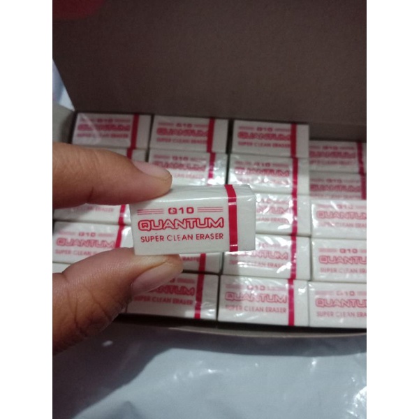 

penghapus pensil murah, eraser merk quantum by standardpen (eceran)