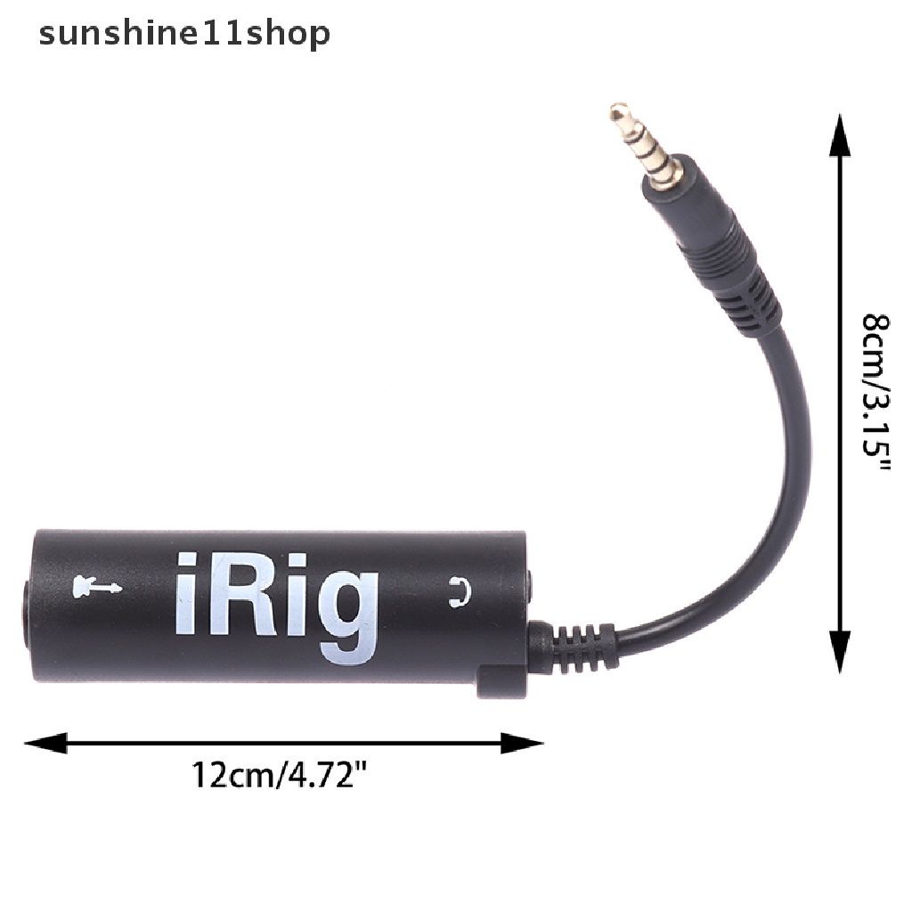 (SHO) Adapter Converter Interface Gitar Elektrik Untuk Irig