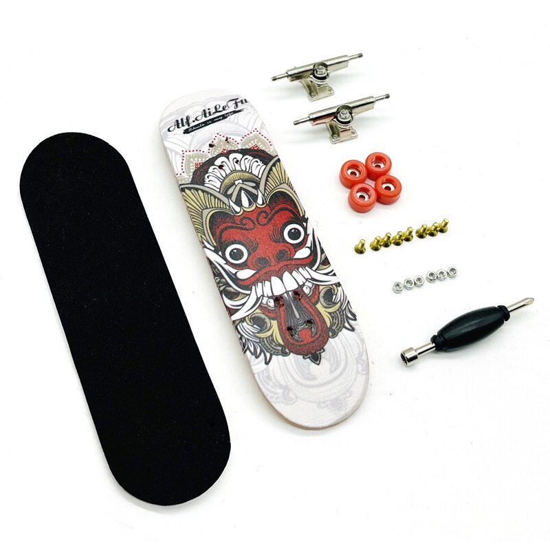 30 MM FINGER SKATEBOARD REAL WOOD MAPLES 5 LAYERS Mainan Skateboard Jari Mini Bahan Kayu Maple Untuk Anak