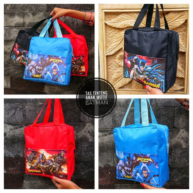 TES TENTENG NGAJI ANAK/TAS BEKAL/TAS ULTAH KARAKTER LUCU