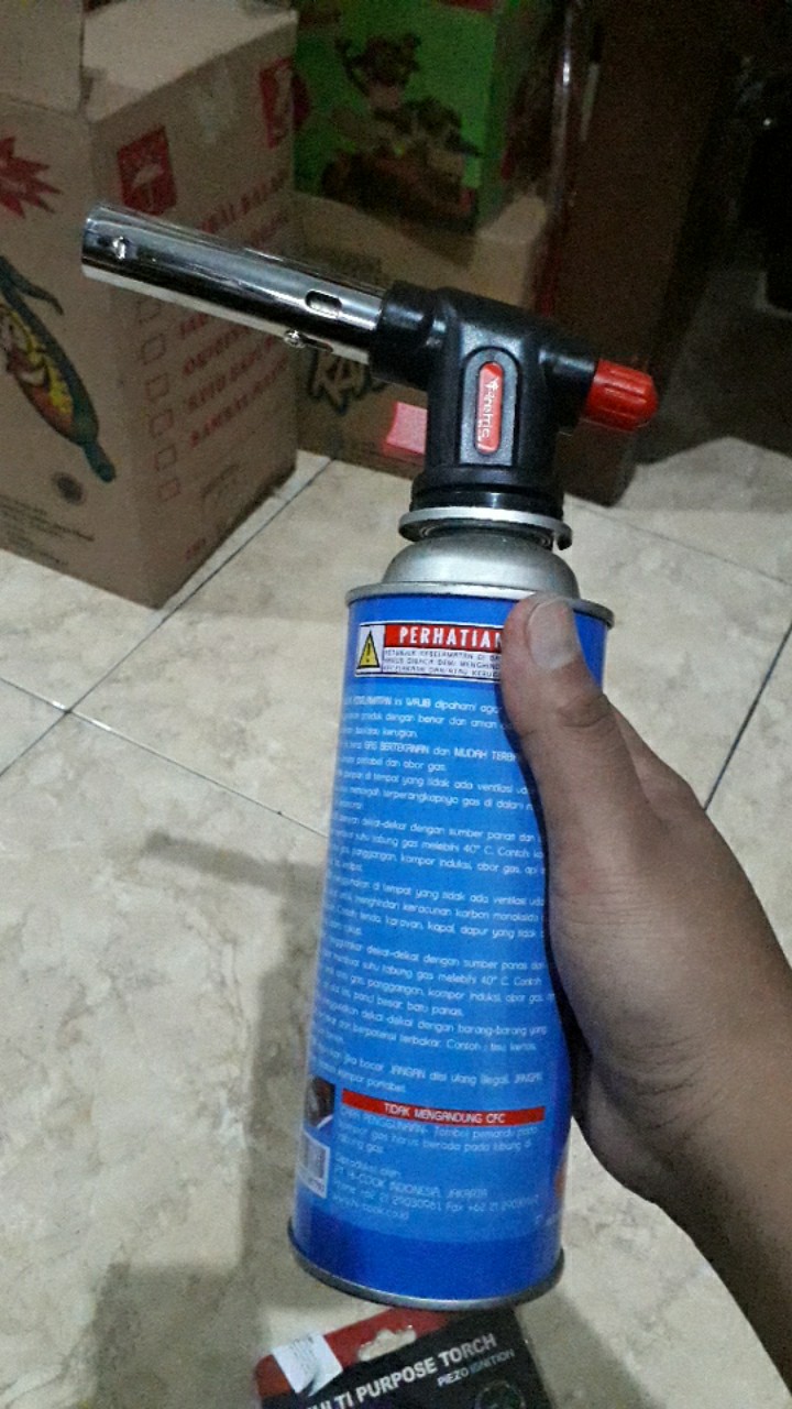 Blow Torch Flame Gun Kepala Portable Gas Torch Pematik Kepala Gas Torch Bakar Keju Mozarella