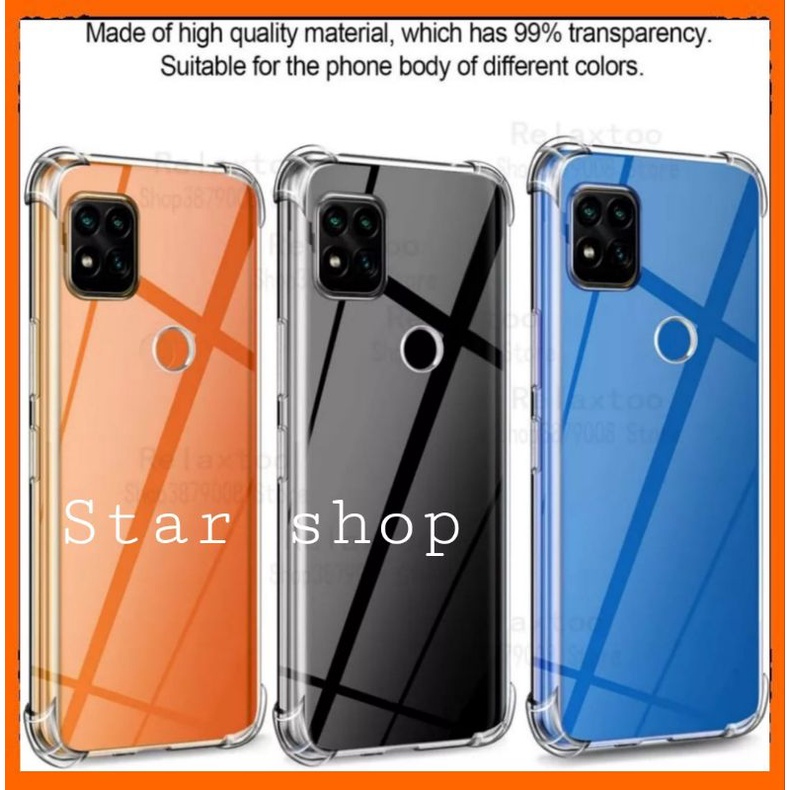 Clear Case Xiaomi Redmi 10A Softcase Casing Redmi 10A Cristal Clear