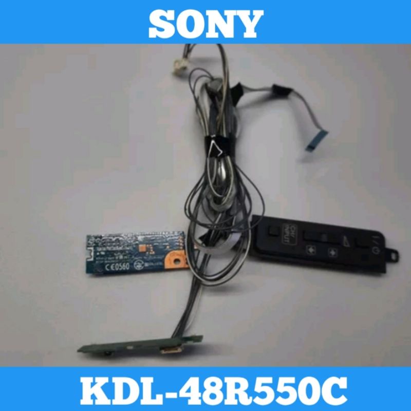 Pcb Sensor, Pcb Tombol & Pcb Wifi TV LED SONY KDL-48R550C Sensor TV SONY KDL48R550 Tombol TV SONY KD