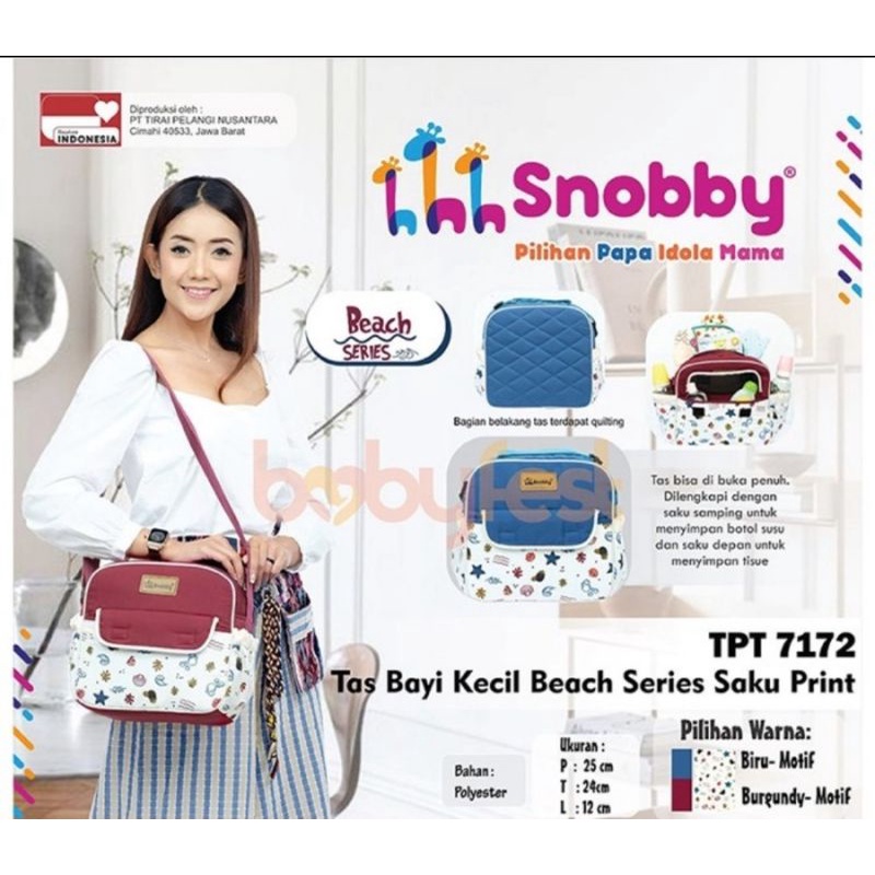 Snobby Tas Bayi Kecil Saku Print Beach Series TPT7172
