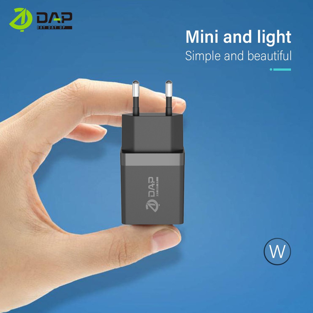 DAP D-AT6(N) Mini Travel Charger Single USB - 1 Toples 30 Pcs