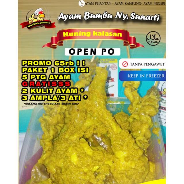 

Ayam ungkep home made.