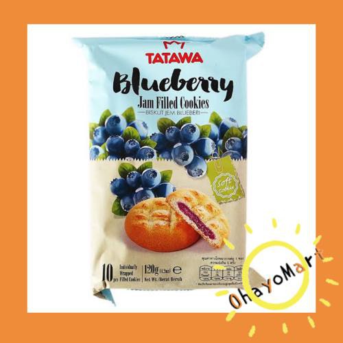 TATAWA blueberry/ biskuit jam blueberry/ cookies blueberry 120g(10pcs)