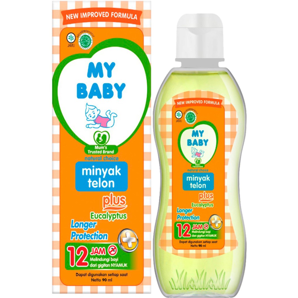 MY BABY Minyak Telon Plus Longer Protection 90ml 90 ml 60ml 60 ml 150 ml 150ml