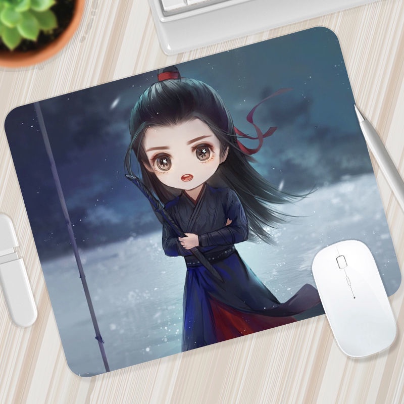 Mouse Pad Ukuran Kecil Portable Untuk Meja Komputer