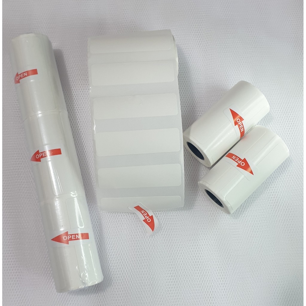 

STICKER LABEL ThermaL 50x 15mm , Peripage Paperang bisa!