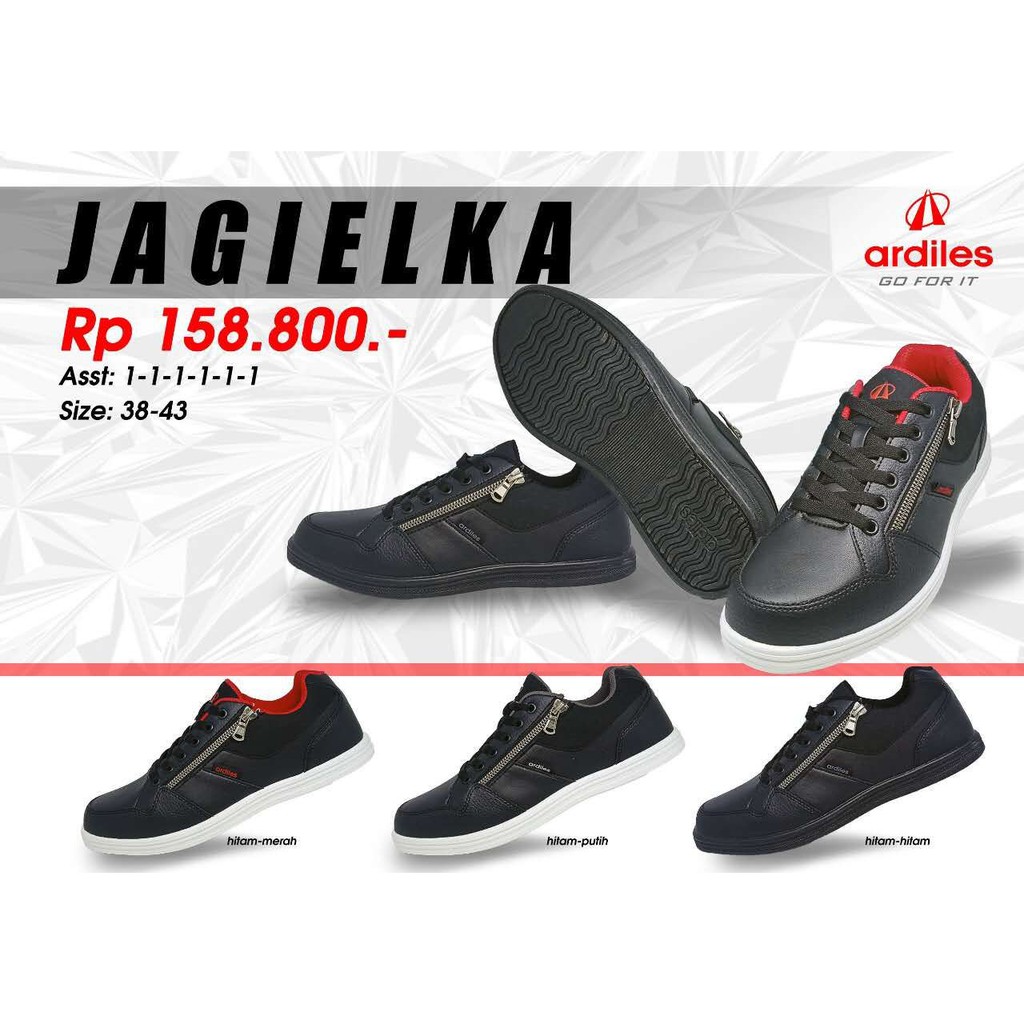 Sepatu Sneakers Ardiles Original tipe Jagielka - Medan
