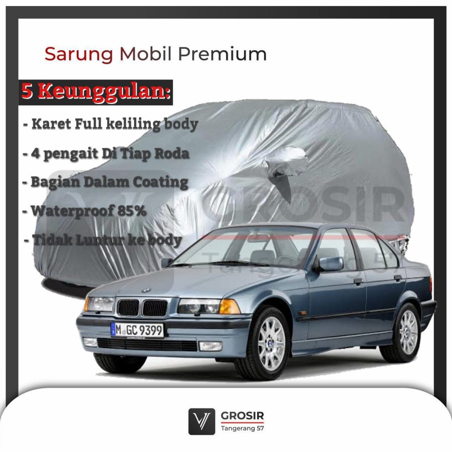 BODY COVER MOBIL BMW E36 - PENUTUP MOBIL BMW E36
