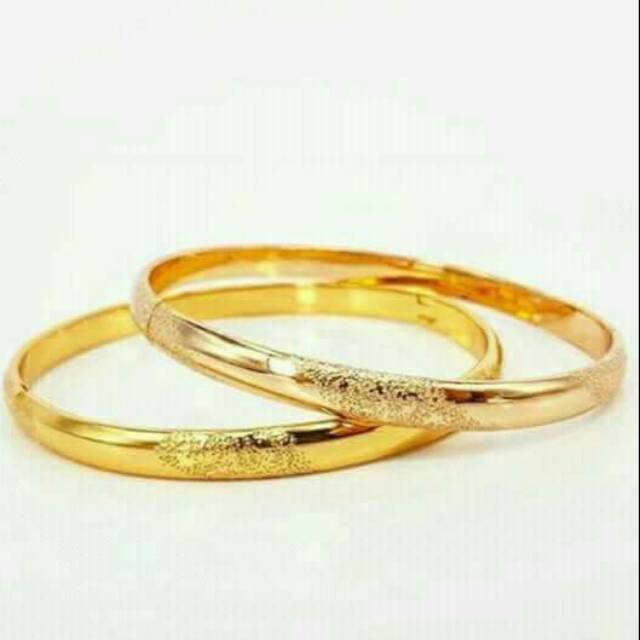 Gelang Model Emas Asli ( Lapis Emas 18k )