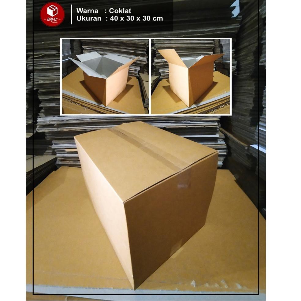 

[READY STOCK] Kardus Box Packing Polos A1- size 40 x 30 x 30 cm Kardus/Packing/Karton/Box/Karduspack
