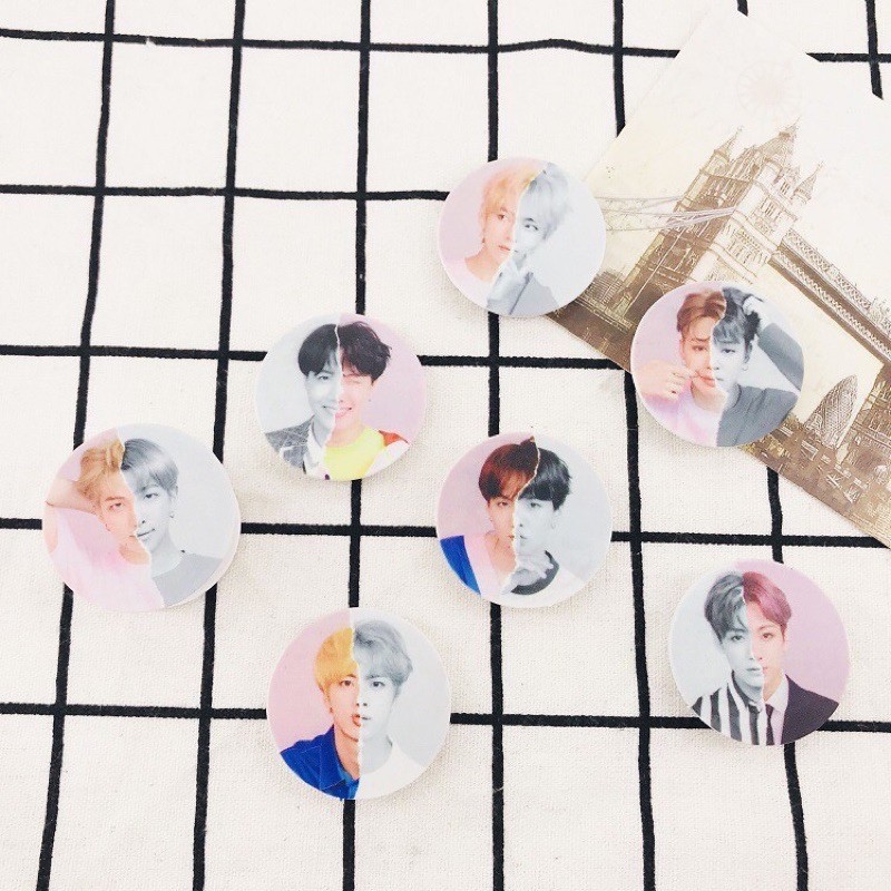 BTS BT21 Sockets PC Holder Phone Stand Ring Popsocket Airbag Stand pemegang