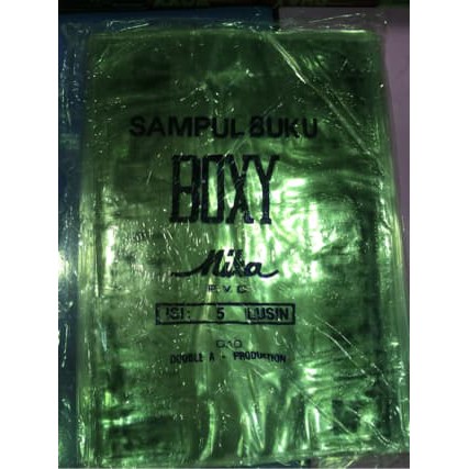 

Sampul Mika Plastik Buku Tulis Ukuran Boxy 0.10 atk
