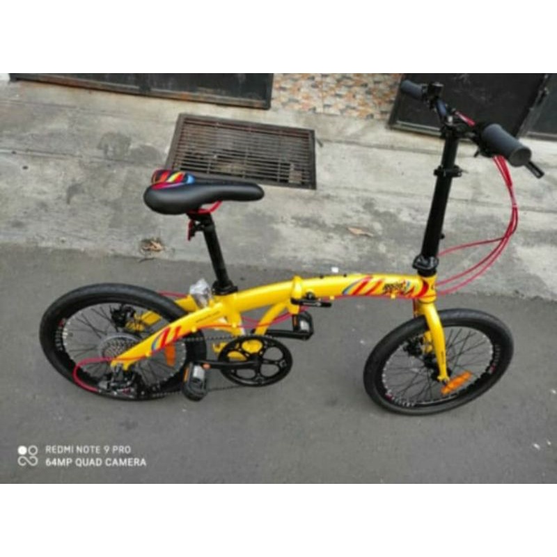 Sepeda lipat Wimcycle rocket pocket second like new