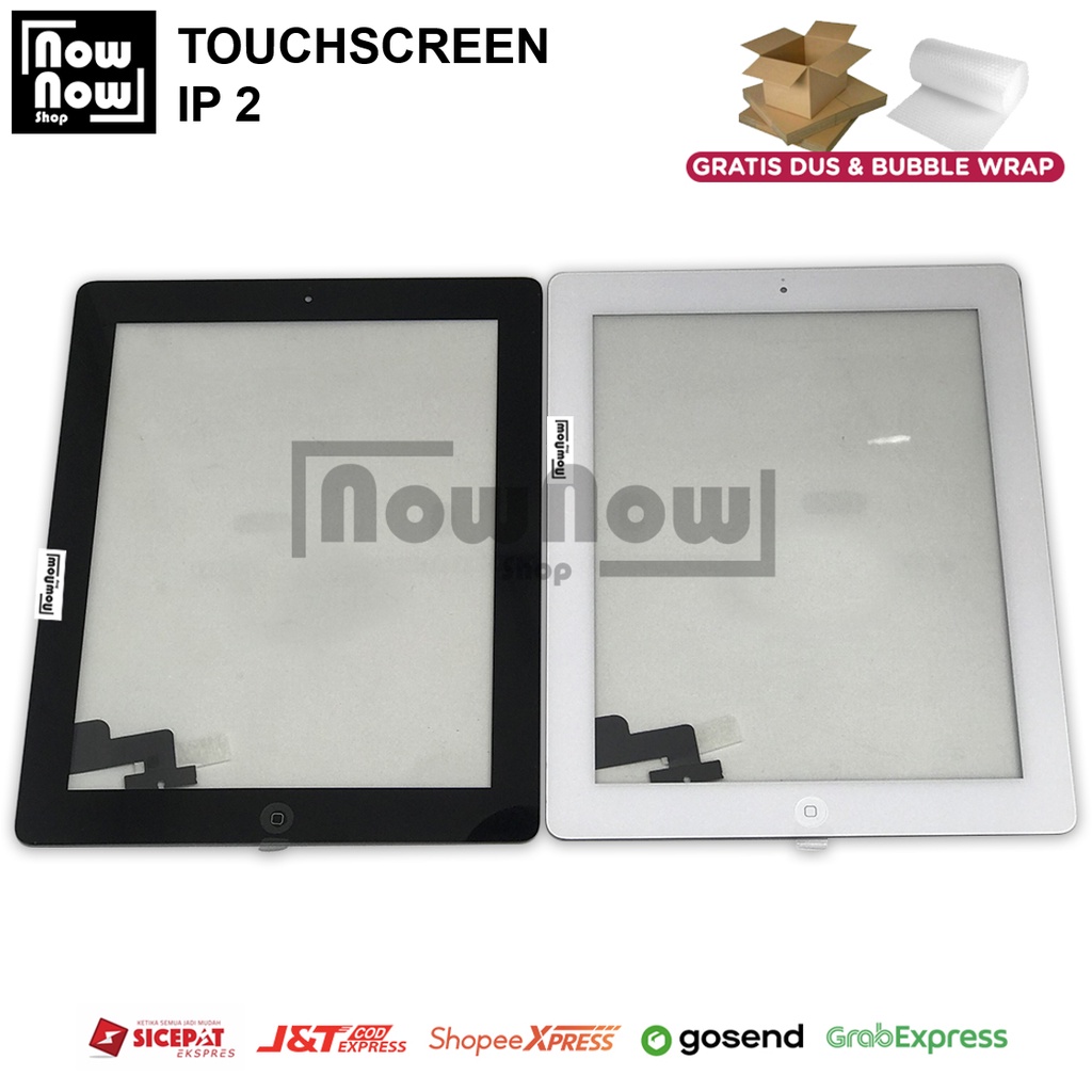 TOUCHSCREEN TS LAYAR SENTUH IP 2 IP2 A1396 A1397 TOUCH SCREEN PLUS IC HOME BUTTON
