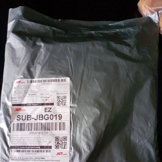 Kemeja Batik Pria Lengan Panjang Size M L Xl Xxl  Bswart Batik Hrb026 Kenongo Hem Panjang Padi