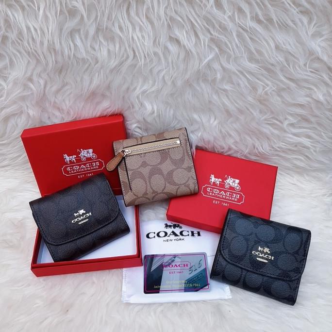 Dompet coach /dompet wanita coach/dompet lipat