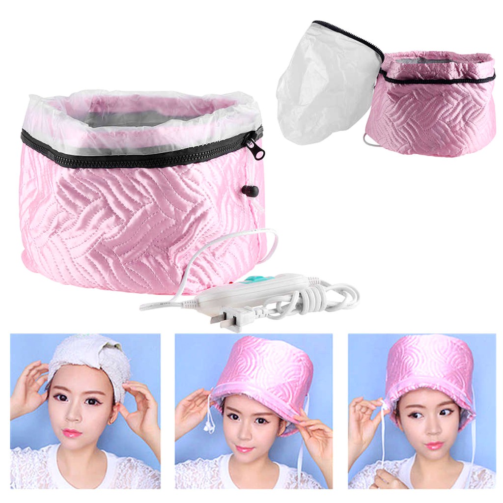 HAT SPA - Cap Penutup Kepala Steam Rambut - Hot Steamer SPA Rambut Thermal Treatment Heated Cap - TOPI CREAMBATH