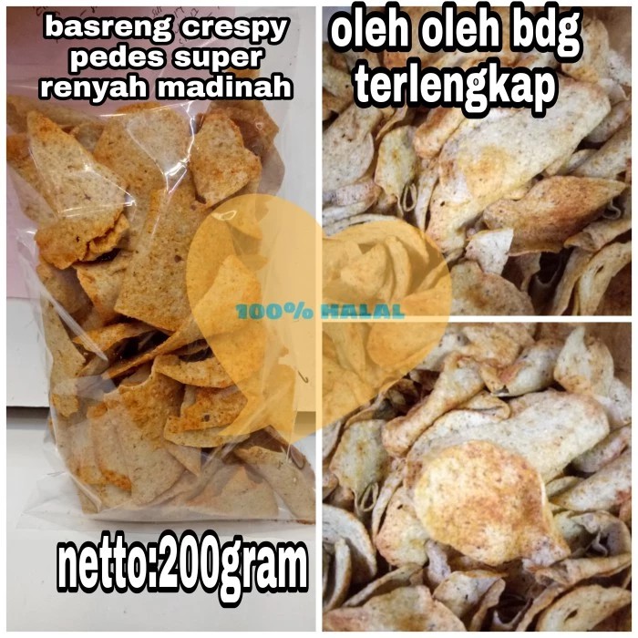 

KERIPIK BASRENG CRESPY PEDES 200 Gr