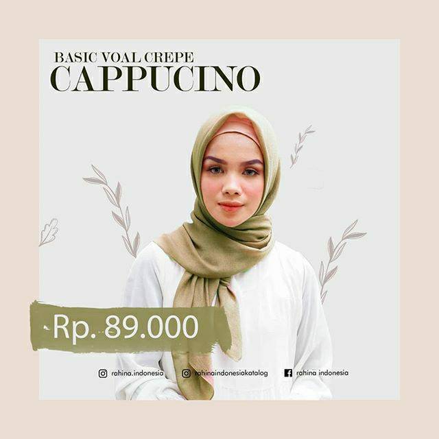 Rahina Basic Voal Crepe  (voal anti kusut)
