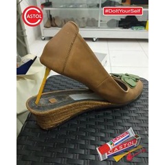 Lem Sol Sepatu &amp; Tas Lem Kuning Serba Guna Super Kuat Castol Contact Adhesive Setara Aica Aibon