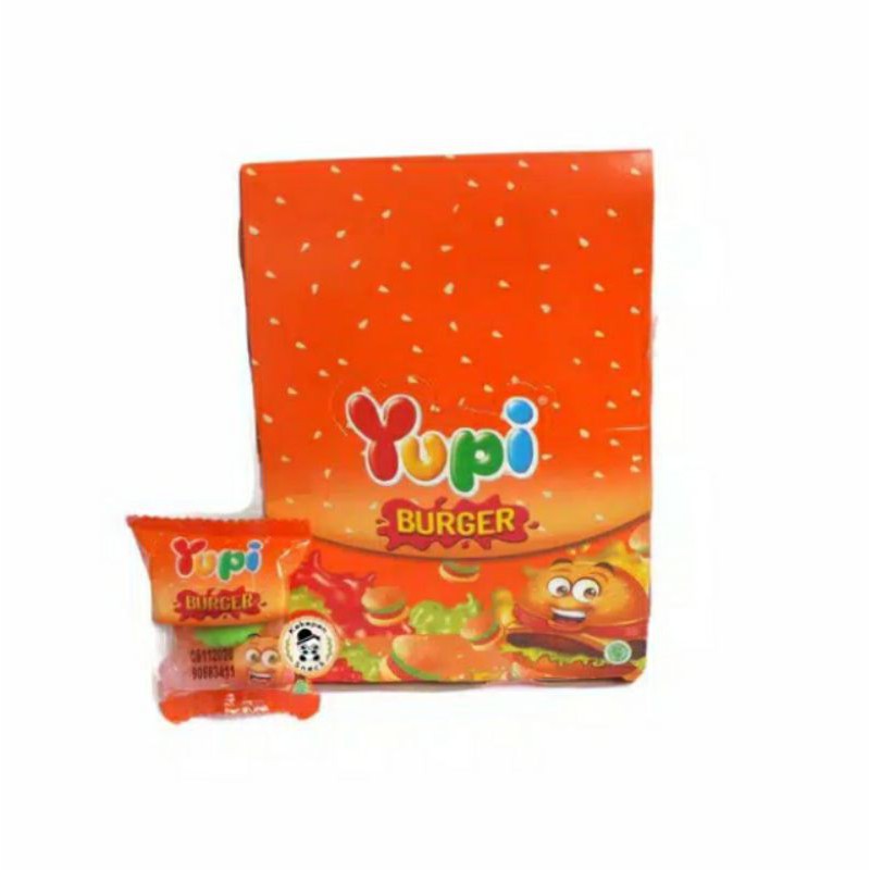 

YUPI BURGER 1 BOX ISI 24 PCS