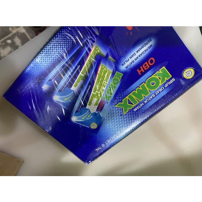 /////] Komix obat batuk hitam obh Original Biru - 30 sachet