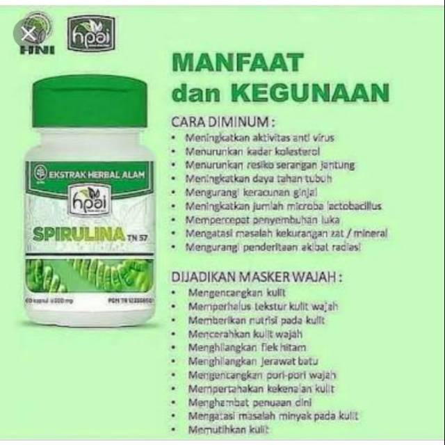 Spirulina hni hpai