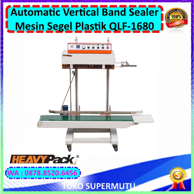 Continous Band Sealer Vertical QLF-1680 HEAVYPACK