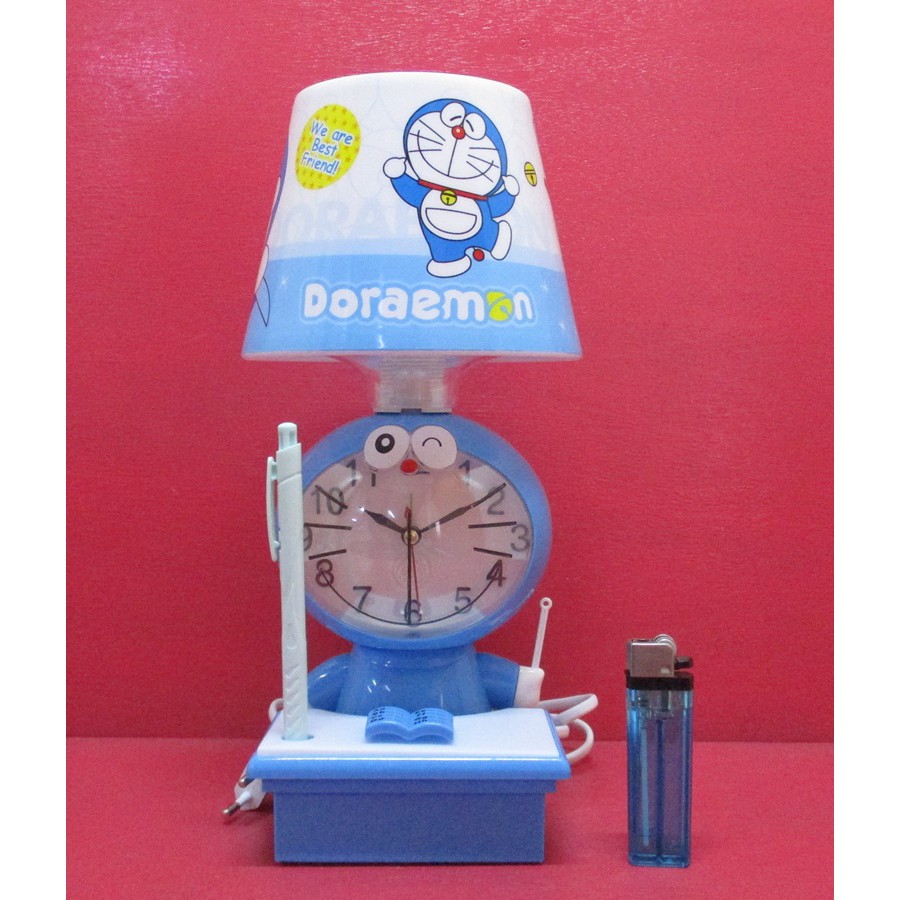 Lampu + Jam Tudung Doraemon CD6830