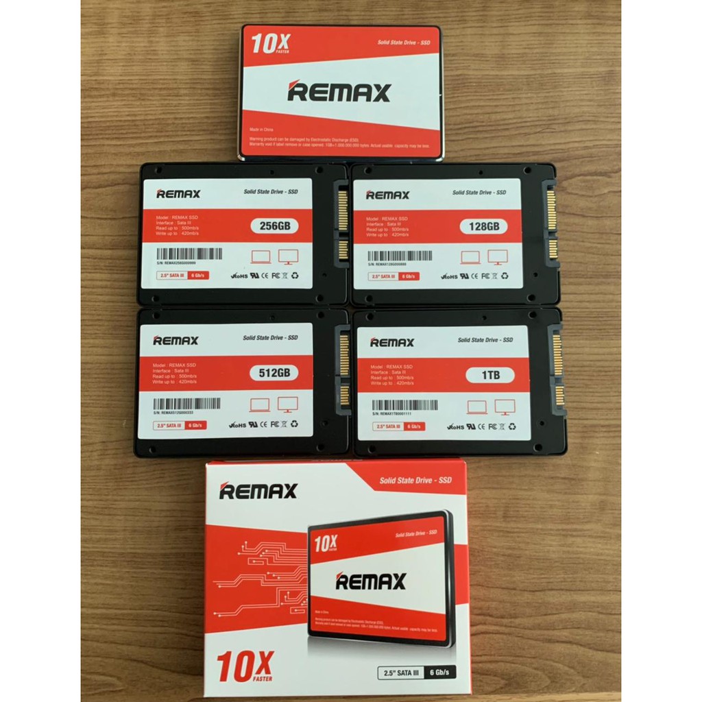 SSD 256GB REMAX SATA 3 ORIGINAL 100% GARANSI RESMI 3 TAHUN