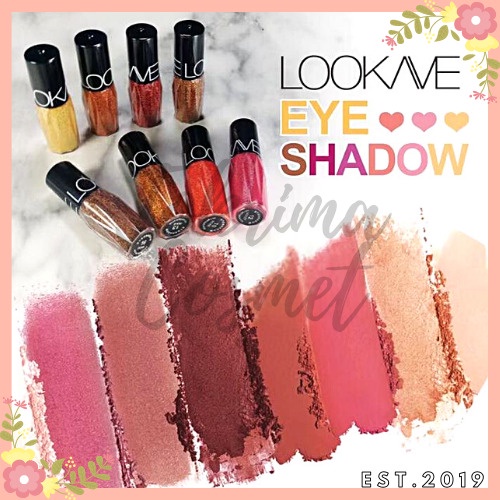 Eyeshadow Lookave  [PER BOX ISI 16 pc] Varian Warna Warni