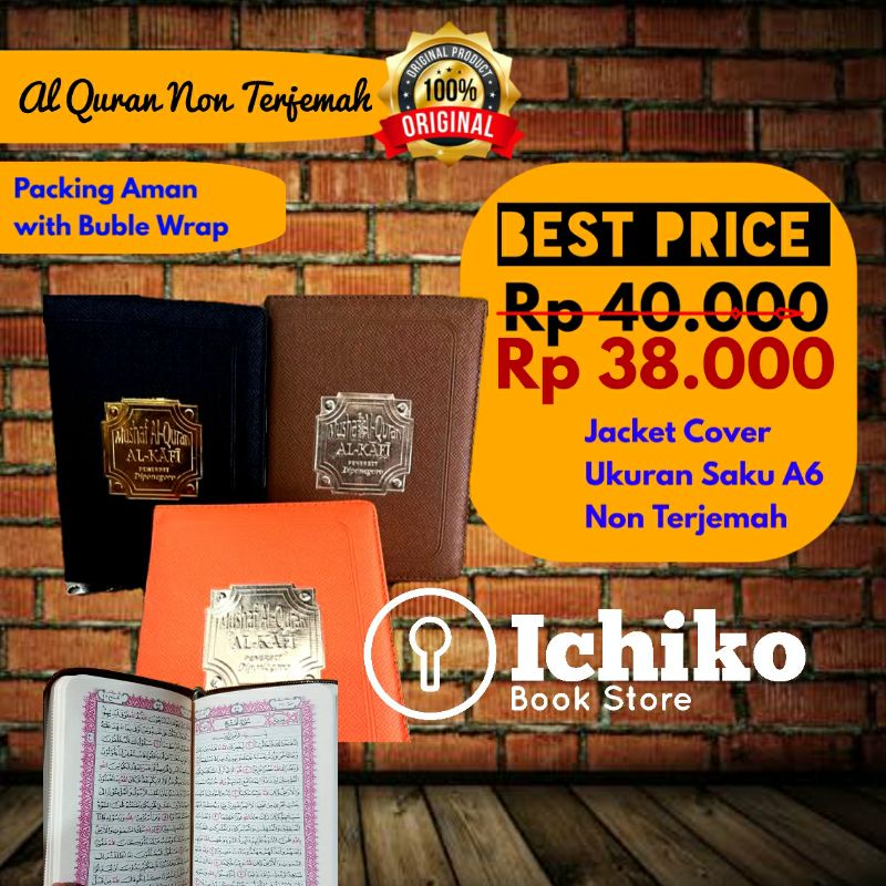 Al Quran Mushaf Al Kafi Diponegoro A6 (Kecil) Non Terjemah ORIGINAL