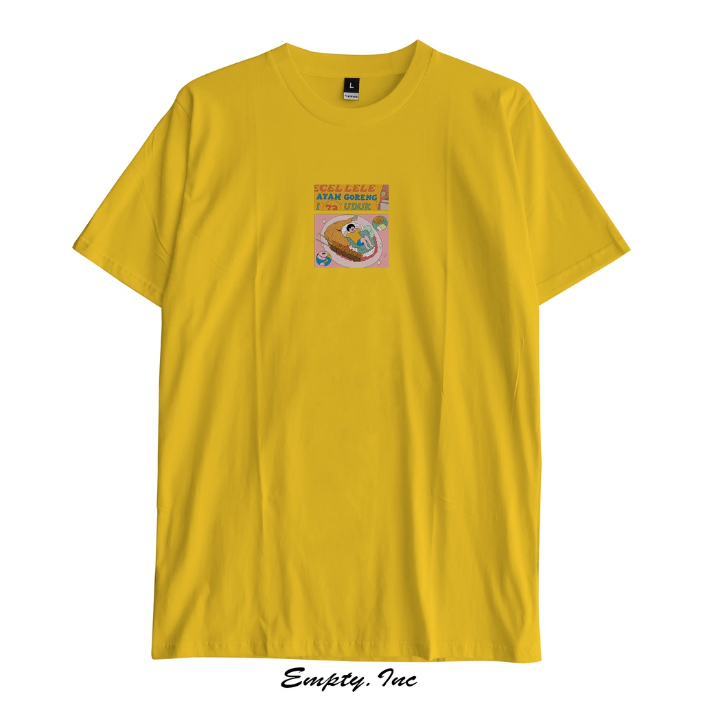 Empty Graphic Tshirt - Pecel Lele Nasi Uduk