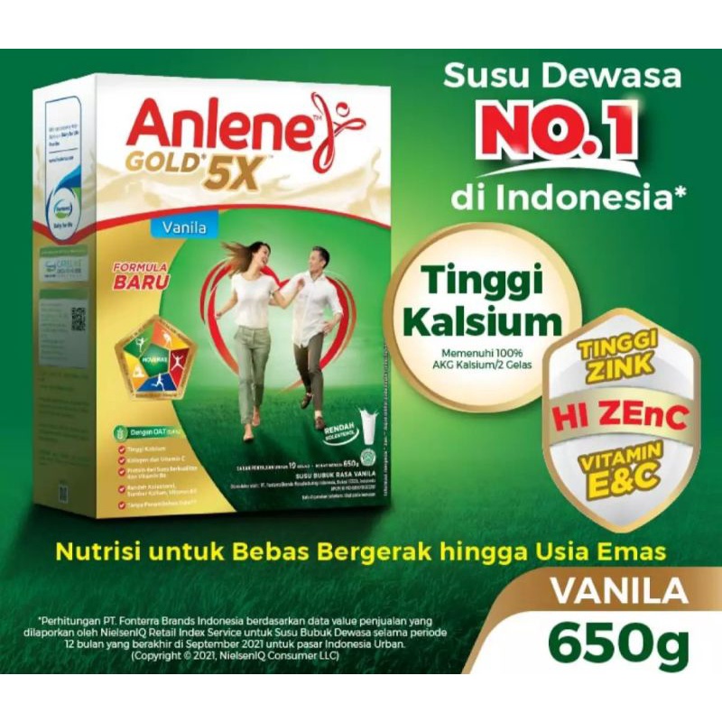 

anline gold 5x 650 gr vanila murah meriah exp may2023