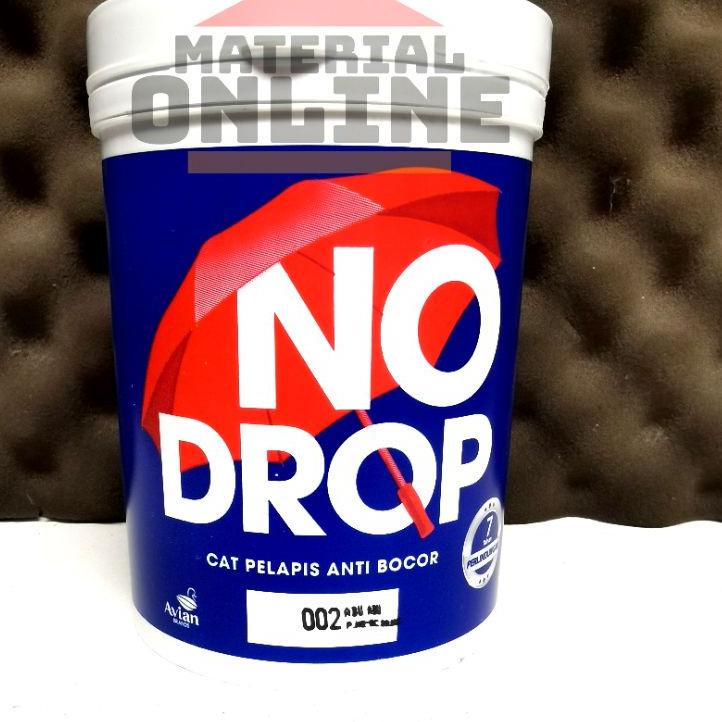 NoDrop No Drop Kaleng 1Kg 1 Kg Warna Abu Muda Merah Coklat Hitam Trans Biru Putih Kuning