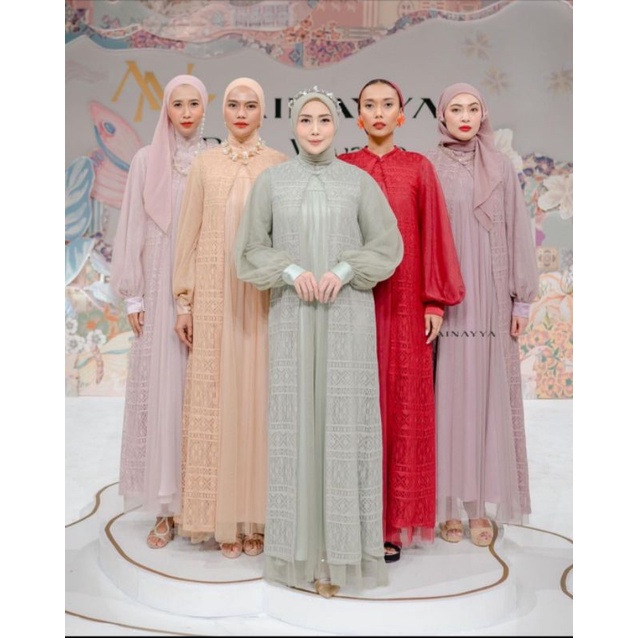 Aurelia Dress by Ainayya (Siap Kirim)