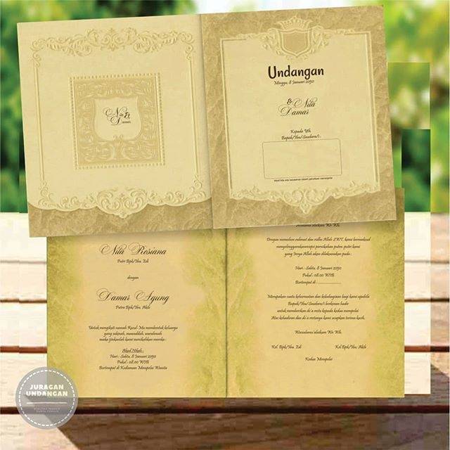 Blanko Undangan/ Undangan Pernikahan/ Undangan Murah Erba 8811