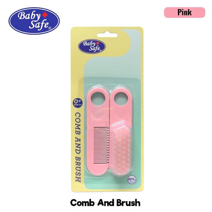 Baby Safe Comb and Brush BD195 (Tersedia varian warna)